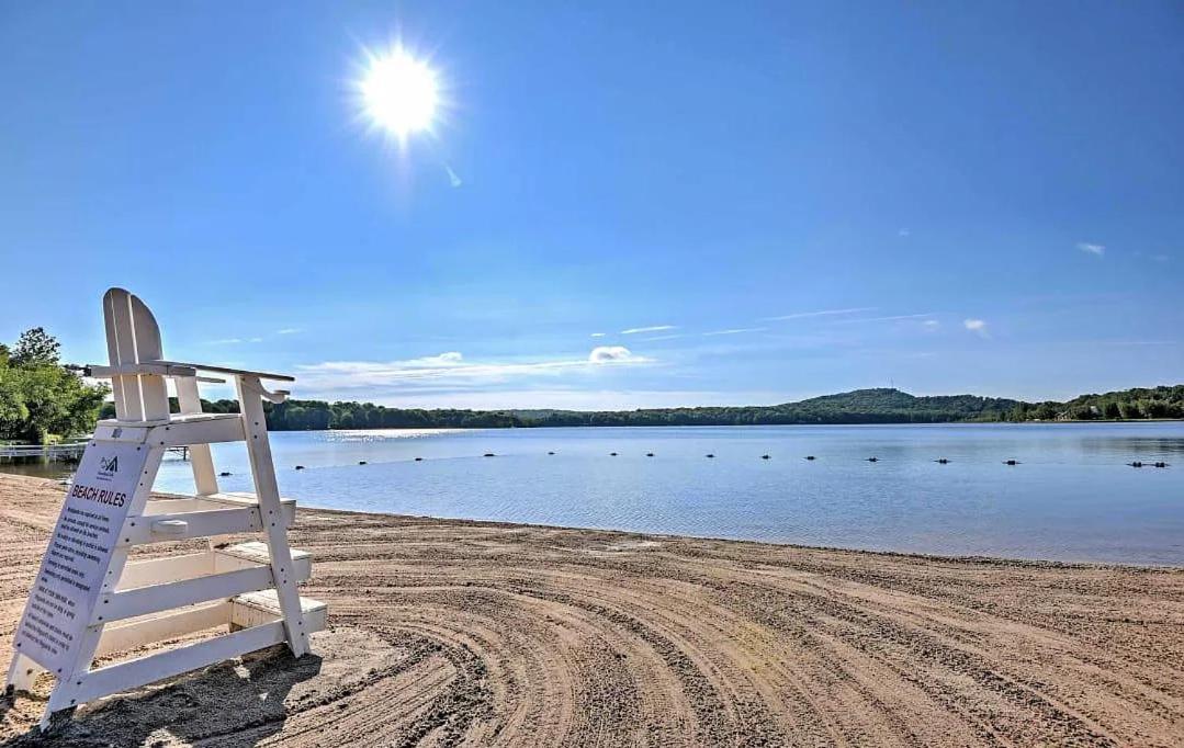 Lakefront Cabin Pvt Beach And Dock - Sunset Marina Arrowhead Lake Buitenkant foto